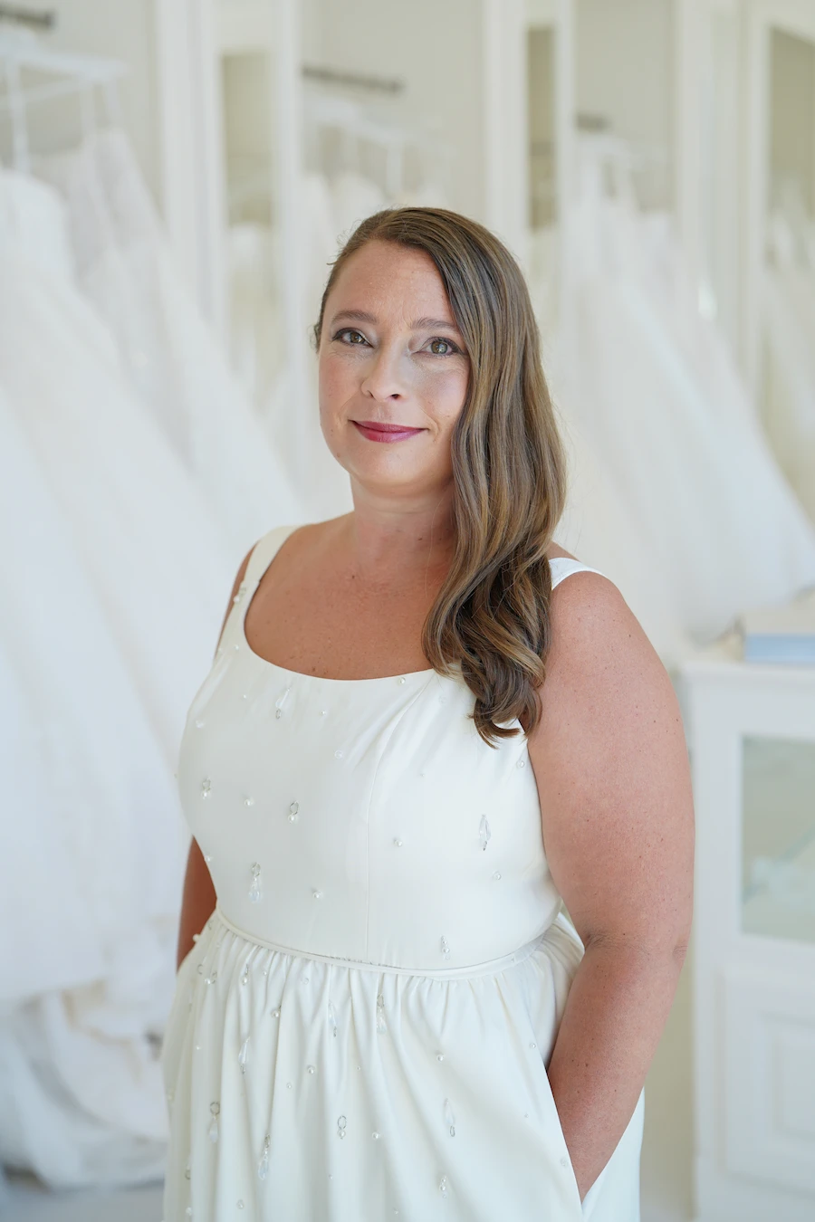 Georgia Harris, owner of Georgie Bridal & Formal and bridal consultant in Tyler, TX